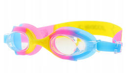 Okulary_do_pływania_SG_KIDS__żółty_różowy_niebieski