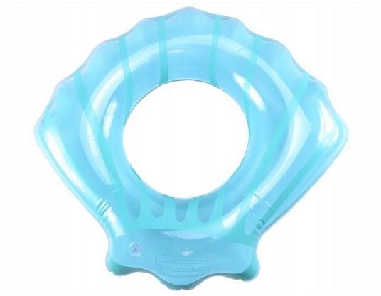 Dmuchane koło do pływania - muszelka