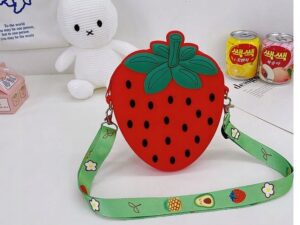 Zabawka dziecięca torba silikonowa na ramię