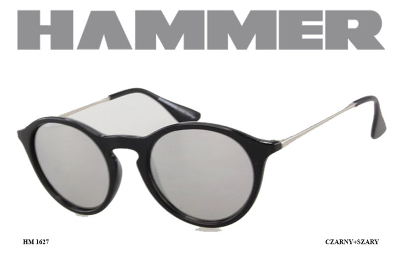 Okulary przeciwsłoneczne Hammer HM-1627-CZARNY-SZARY-S