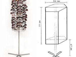 Stojak na okulary S-72