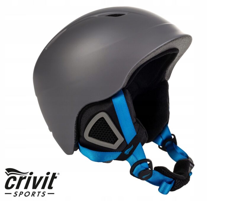 Kask narciarski dla dzieci Crivit S/M 48-51 cm czarny