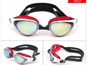 Okulary do pływania,  basen. mc-1603 czerwone