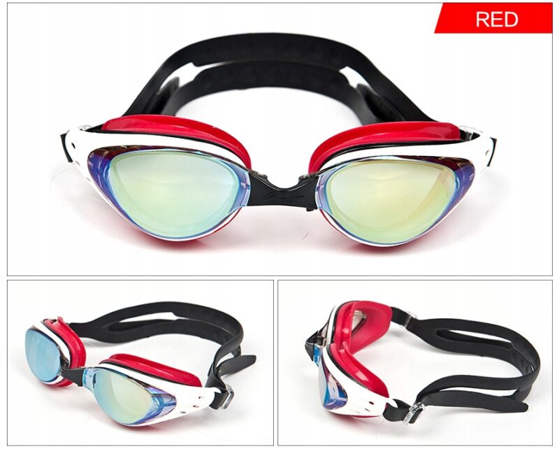 Okulary do pływania,  basen. mc-1603 czerwone